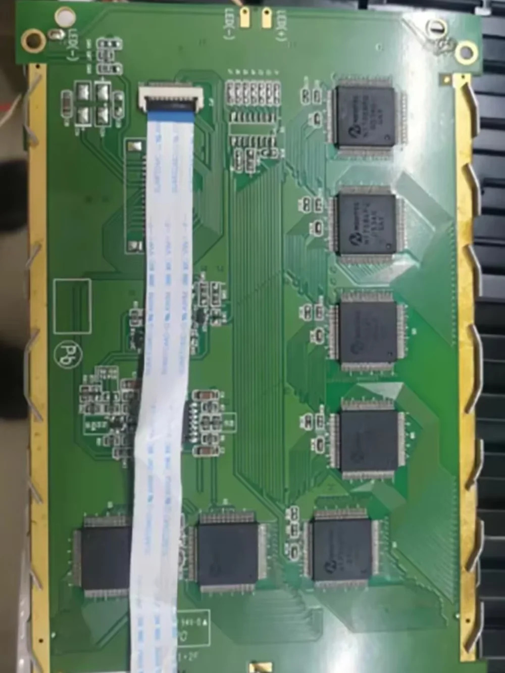 3208H12F 5.7 320x240 모노 LCD 디스플레이 패널