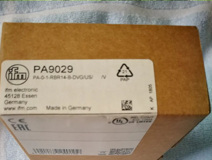 압력 트랜스미터 PA9029 PA-0-1-RBR14-B-DVG US V 독일 Ifm