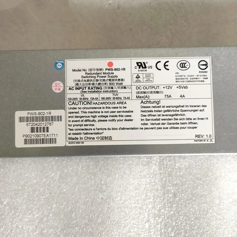 에이블컴PSU 900W 전원공급장치 PWS-902-1R 신