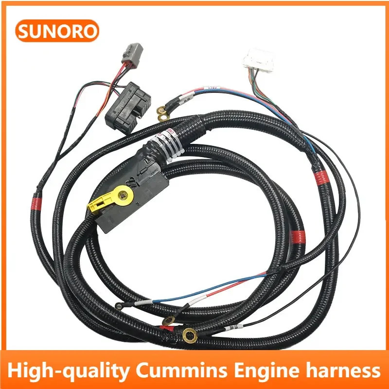 SUNORO 엔진 하네스 와이어링 스타터 케이블 커민스 4D95 6D95 QSX15 CM850 QSK19