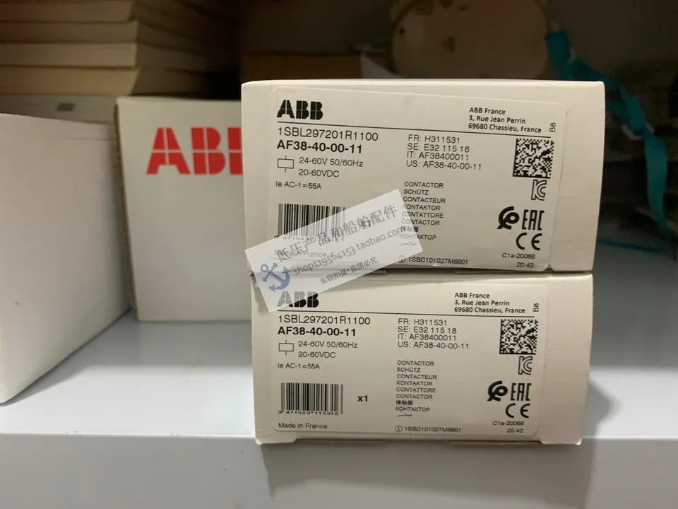 ABB 접촉기 AF38-40-00-11 DC AC 공유 24-60VAC/DC 신