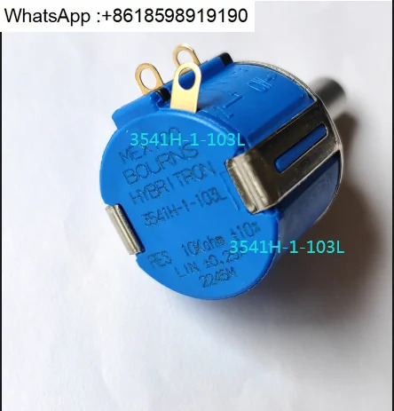3541H-1-103L BOURNS 로터리 10Kohm 전위차계 10Kohms 0.25% 10회전