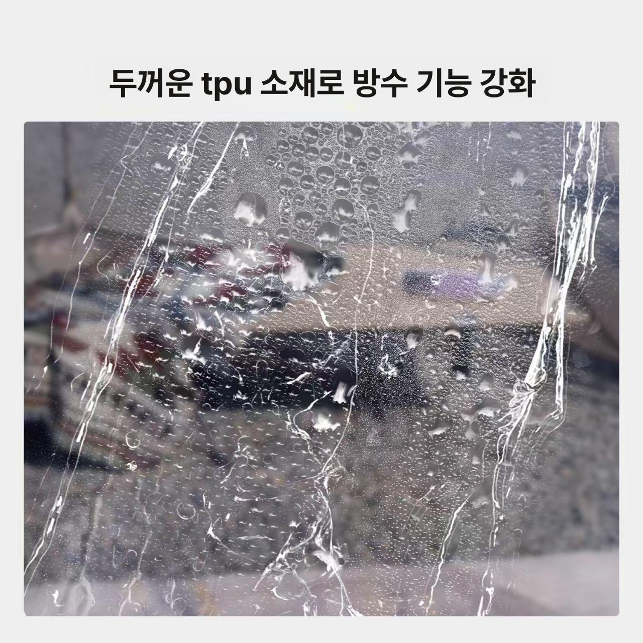 캠핑 야외 투명돔 텐트 방수 비닐하우스 쉘터 나들이 그늘막 - 상세 이미지 4