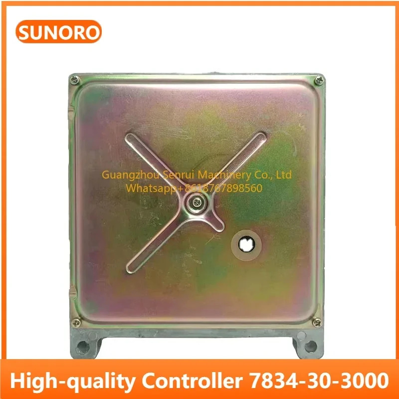 SUNORO 예비 부품 ECU 모듈 Komatsu 6D95 PC100-6 PC200-6 엔진 컨트롤러 7834-30-3000 7834-30-2000 드롭