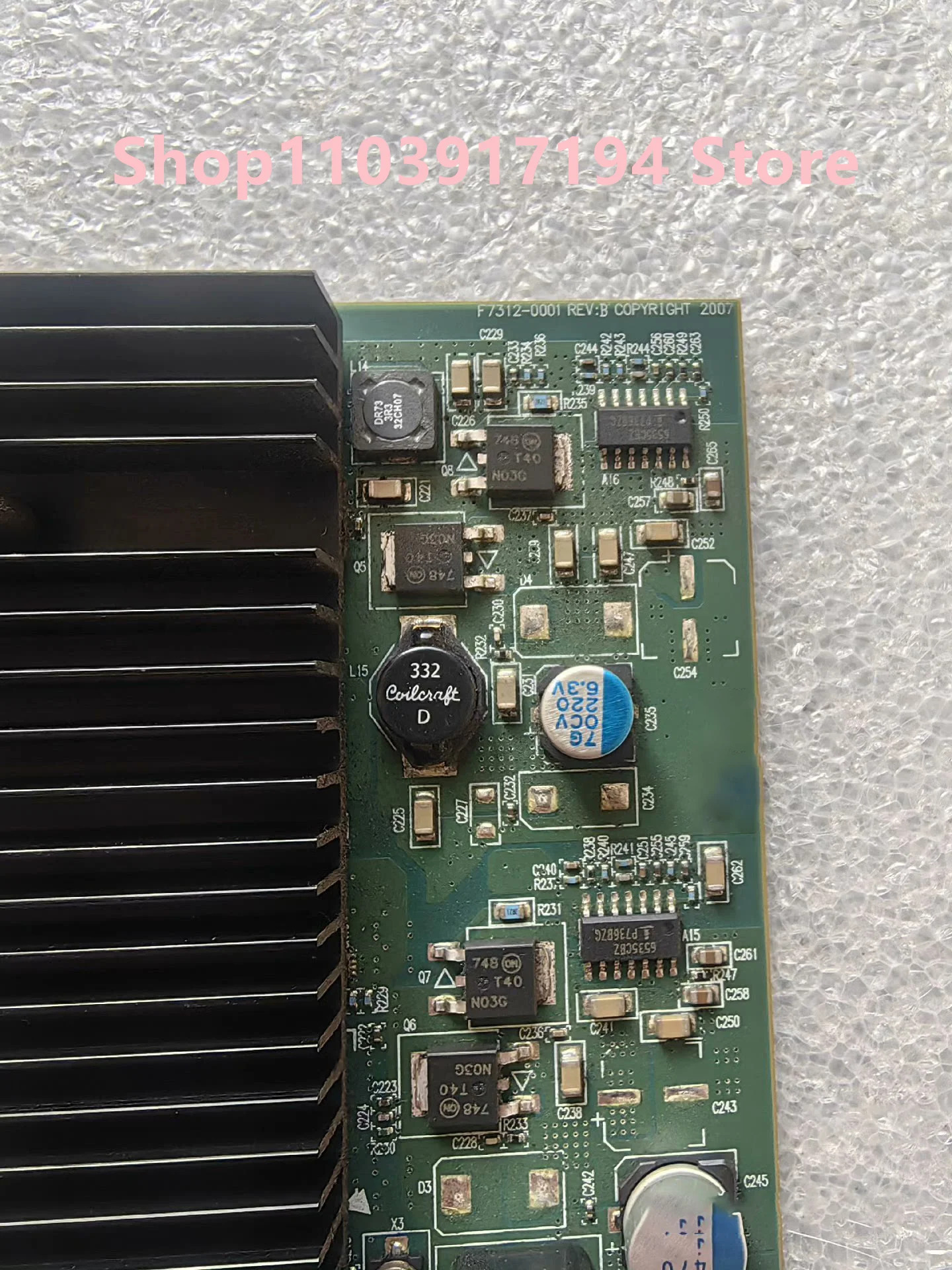 Matrox F7312-0001 REVB 디스플레이 카드 MGI P69-MDDP128F