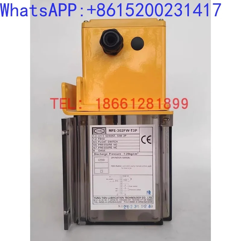 YEONGDIEN Yongdien 윤활유 펌프 인젝터 MFE-302FW-T3P-301FW-T4P-T2P-T4A