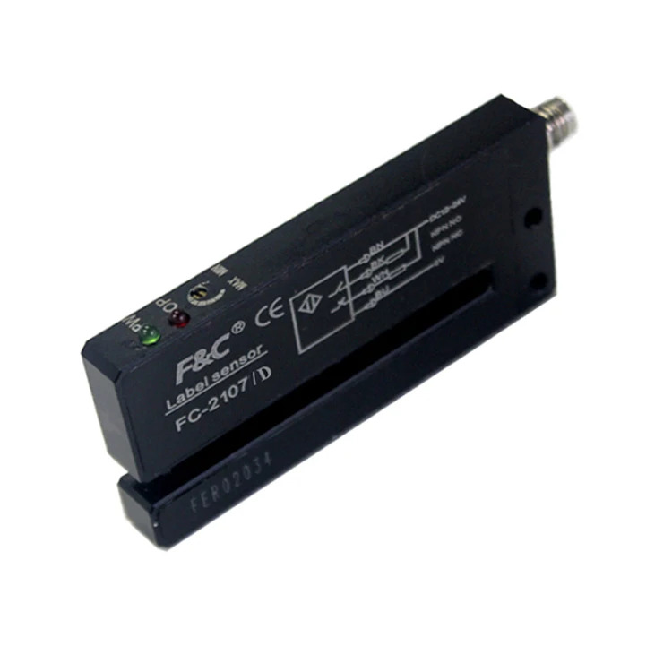 고속 카운트 포크 라벨 감지 센서 슬롯형 FC4100