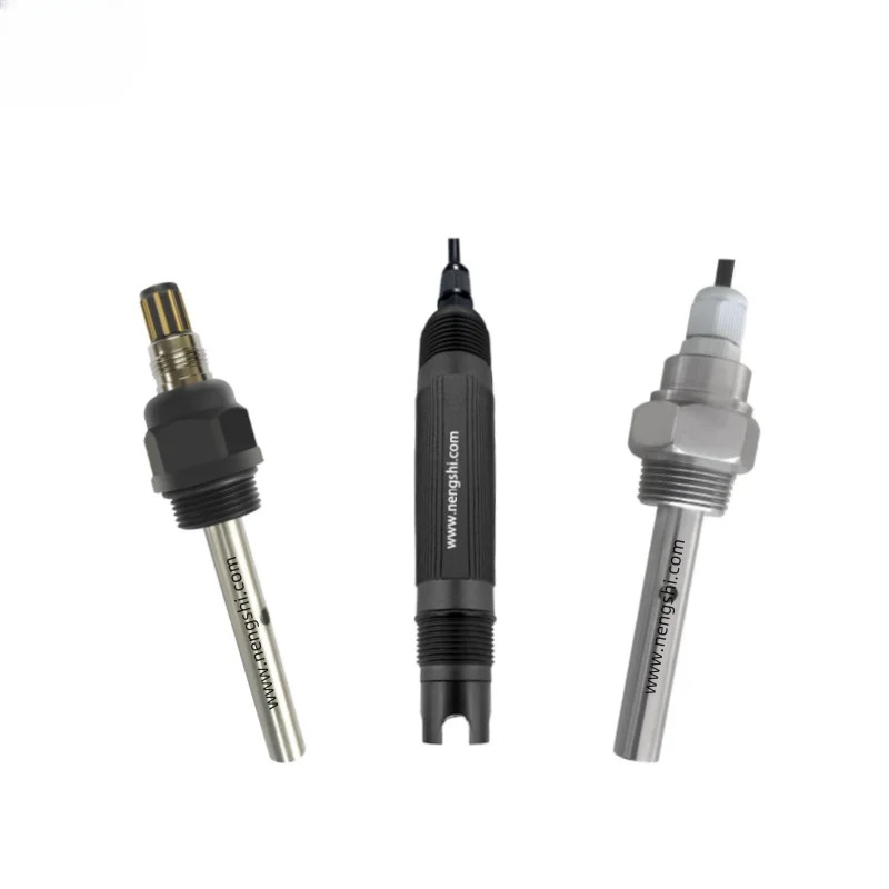 스테인레스 스틸 전도성 EC 센서 316 ISO9001 0-200000us/cm 고온 전극 프로브