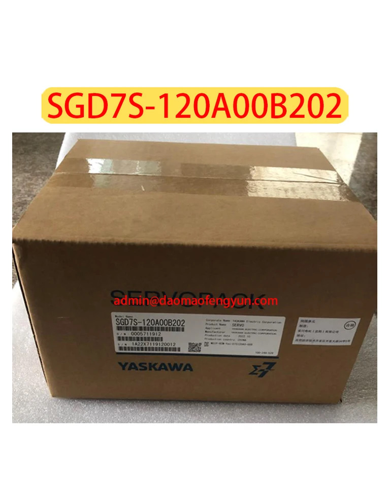 SGD7S-120A00B202 서보 드라이브 SGD7S 120A00B202 신