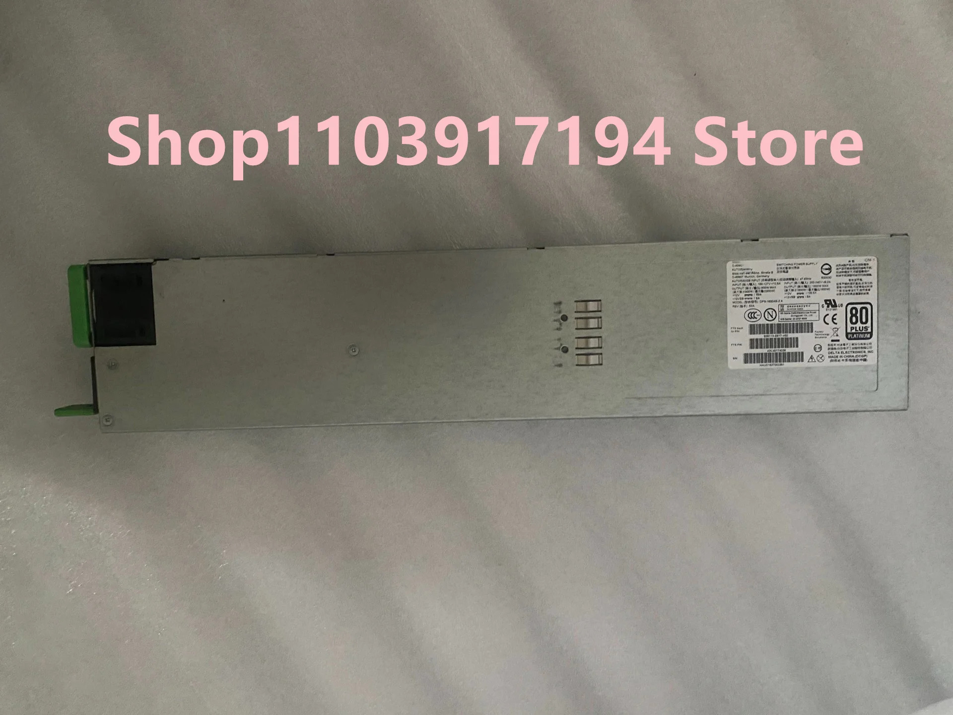 Fujitsu DPS-1600AB-3A S26113-E617-V50 A3C40174038 1600W 전원공급장치