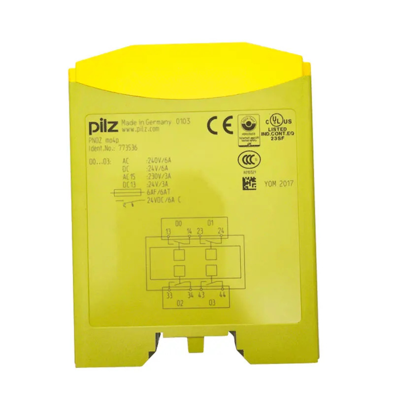 Pilz 오리지널 PILZ 안전 릴레이 PNOZ Mo4p 773536 777587 신