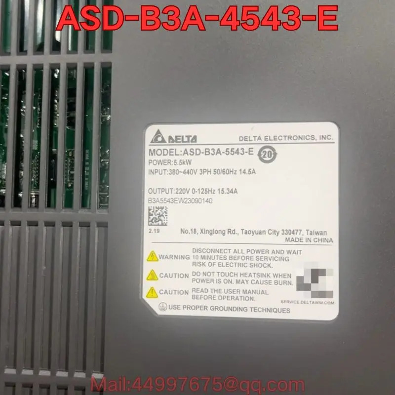 ASD-B3A-4543-E 서보 드라이브