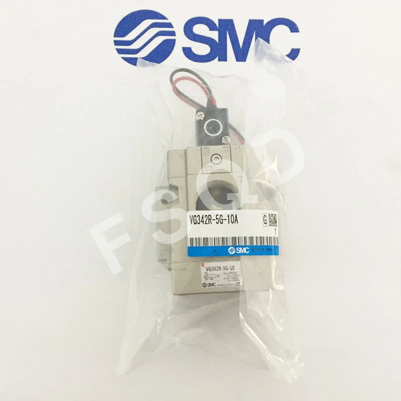 VG342-5G-06A VG342R-5G-10A VG342R-5G-06A VG342R-4G-10A SMC 솔레노이드 밸브 전자기 공압 부품 VG342 시리즈