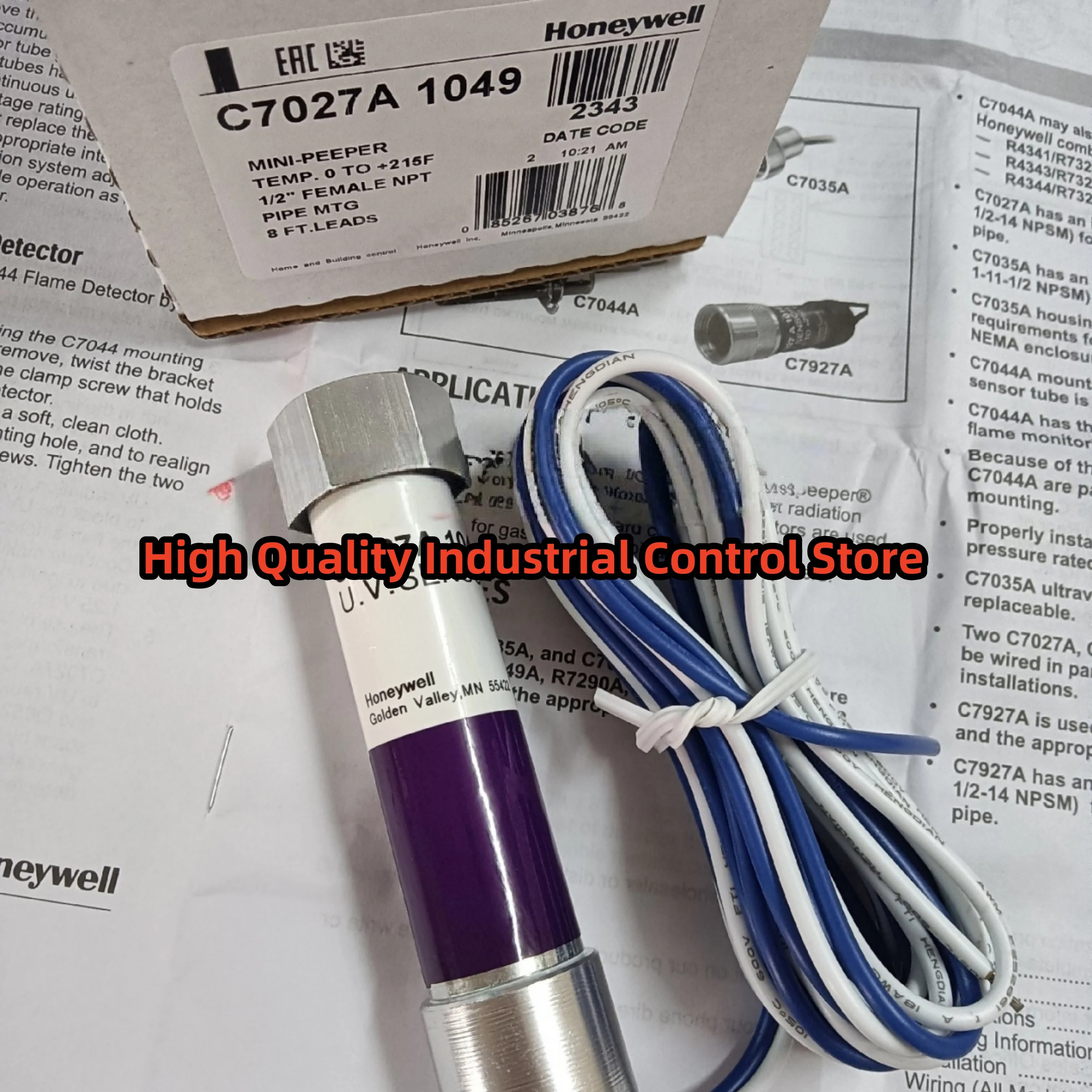 원본 C7027A1049 DC1040CR-701000-E 온도 컨트롤러