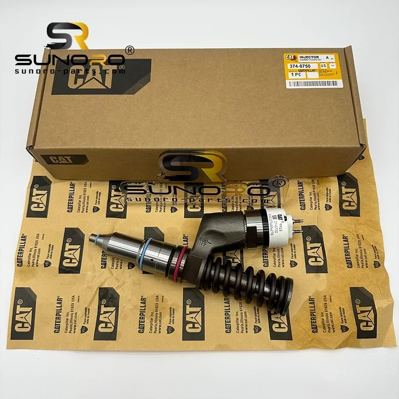 CAT C15 374-0750 인젝터 디젤 엔진 부품 3740750 20R2284 10R-7232 2530619 C13 C16 C18