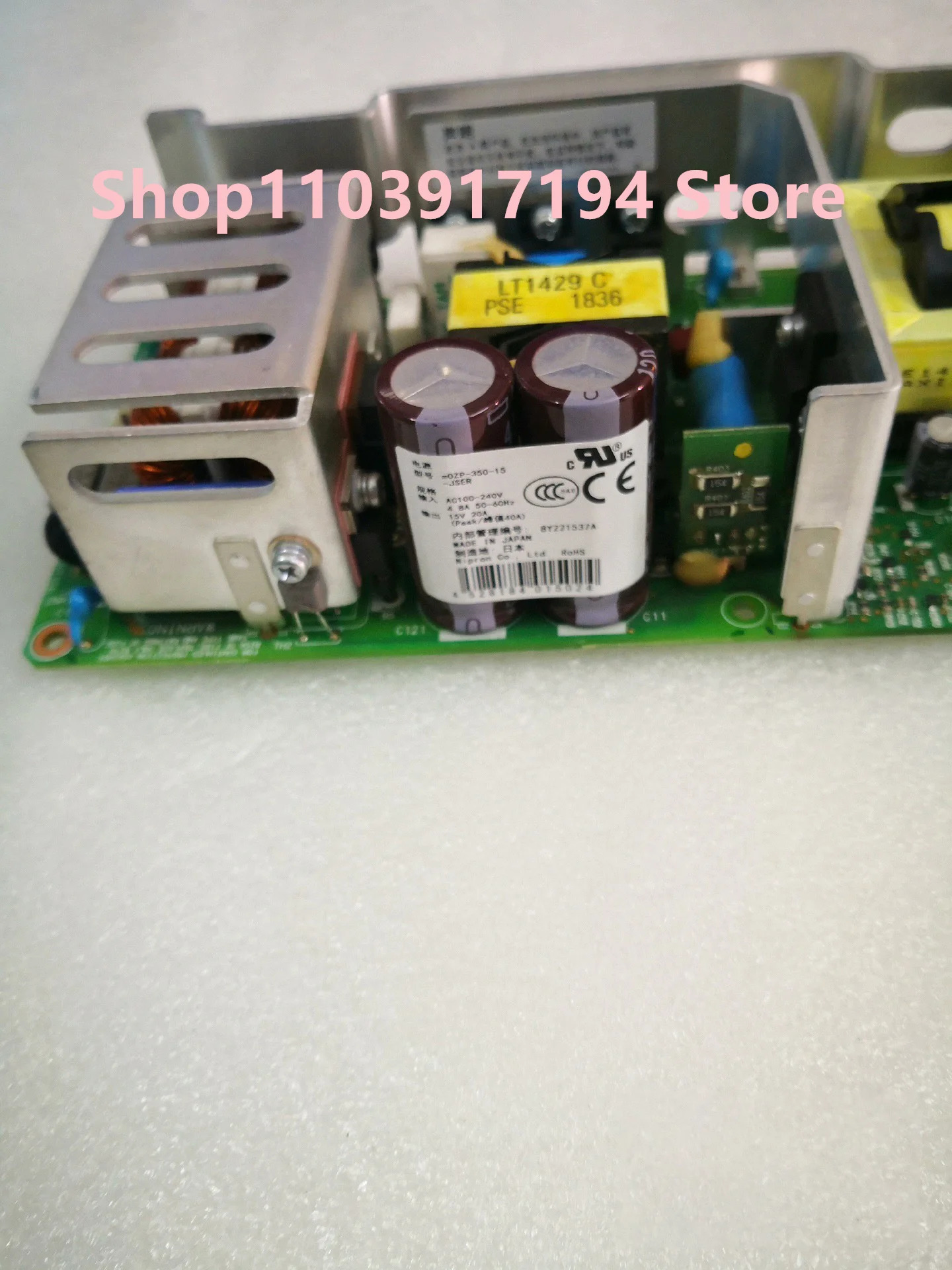 FUJI 3500 전원 패널 mOZP-300-15-JSER 전원공급장치 출력 15V 20A 피크 값 40A