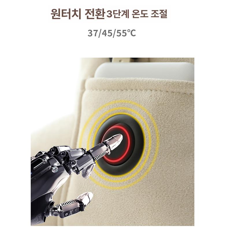 여성 온열 발열신발 충전식 풋워머 수족냉증 겨울 사무실 난방 전기 발난로 이미지 6