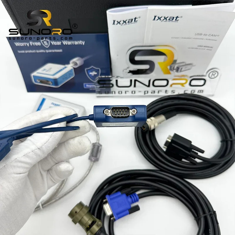 디젤 엔진 스캐너 도구 MTU USB to CAN 2.72 진단 소프트웨어 컴팩트 IXXAT 트럭
