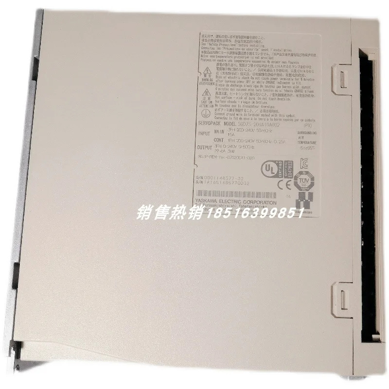 Yaskawa 서보 SGD7S-200A10A00 2 신