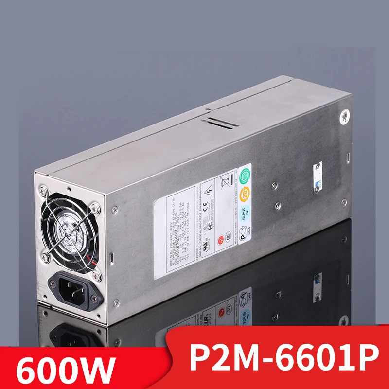 Emacs 2U PSU 전원공급장치 P2M-6601P 600W 신