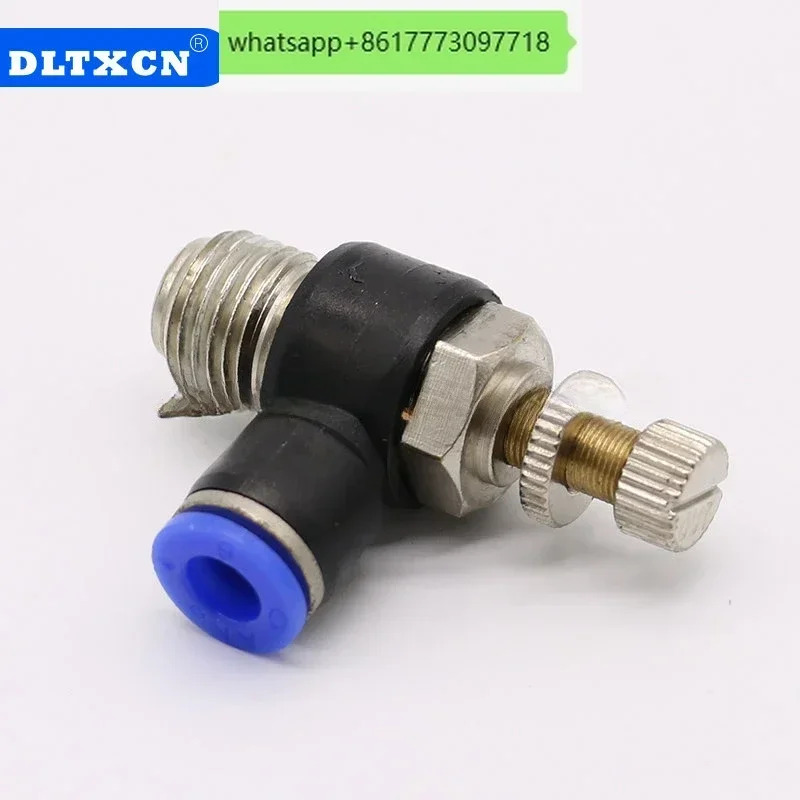 GRLA-1/8-QS-6-RS-B 162965 GRLA-1/8-QS-8-RS-B 162966 GRLA-1/8-QS-8-B FSQD Satu Arah Katup Kontrol Al