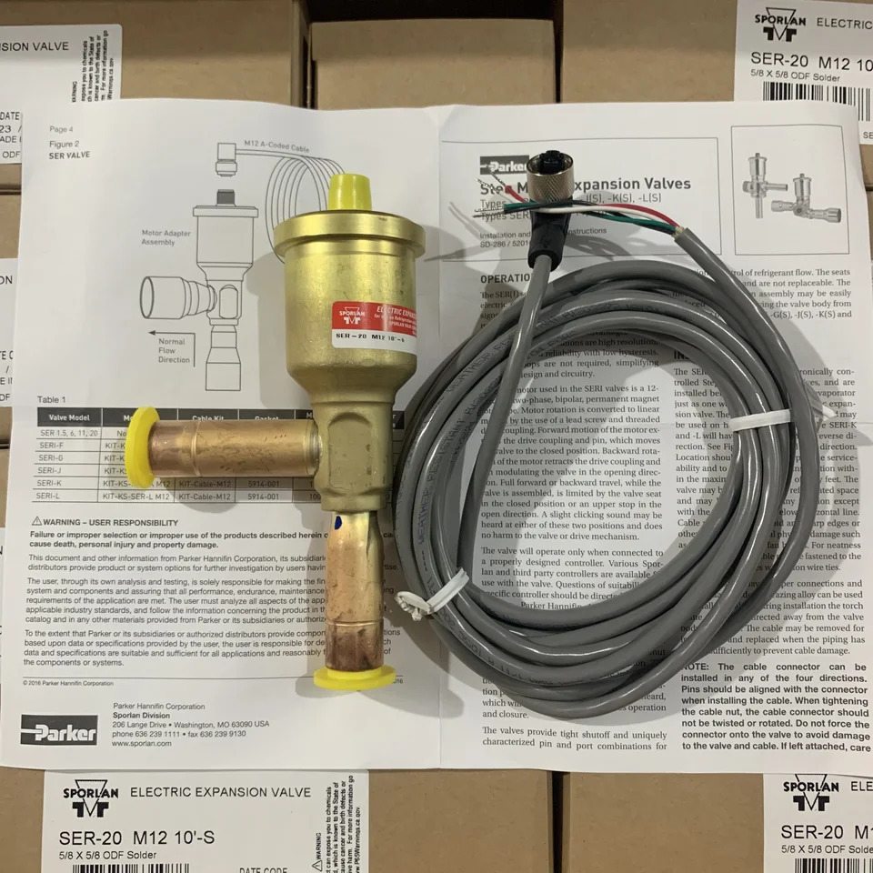 SPORLAN 전확장 밸브 SER-20-10-S 업그레이드 SER-20-M12 10-S