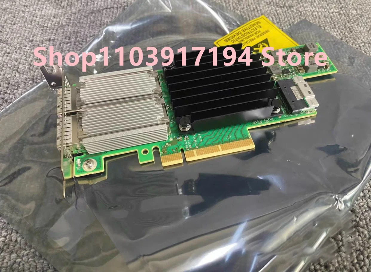 듀얼 포트 이더넷 어댑터 카드 Mellanox MCX556M-ECAT-S25 ConnectX-5 EDR  100GbE Cx556A mcx556a-ecat IB 네트워크 FRU