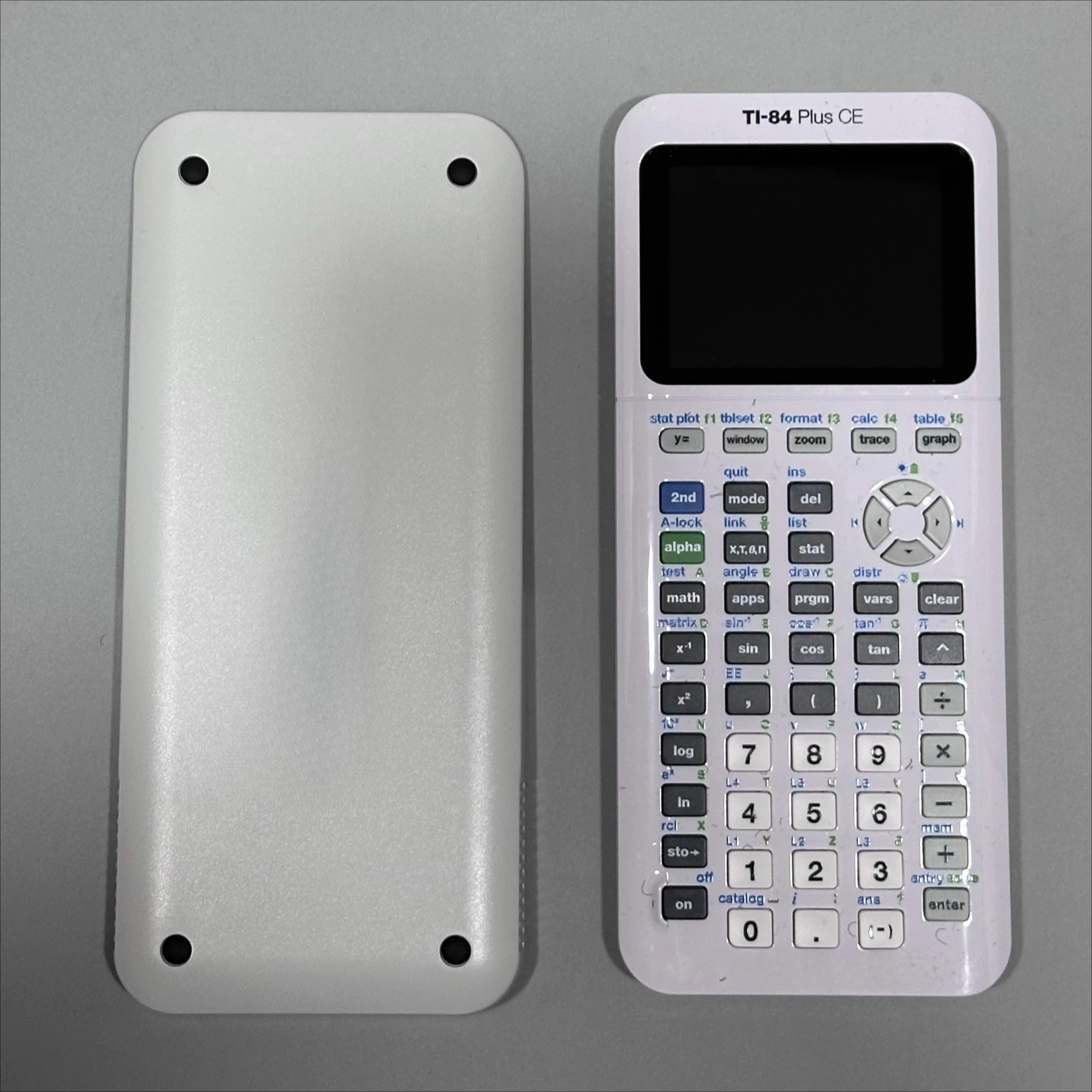 TI 84 Plus CE 컬러 스크린 그래프 계산기 AP SAT IB 시험 준비 완료 학생들 고급 기능