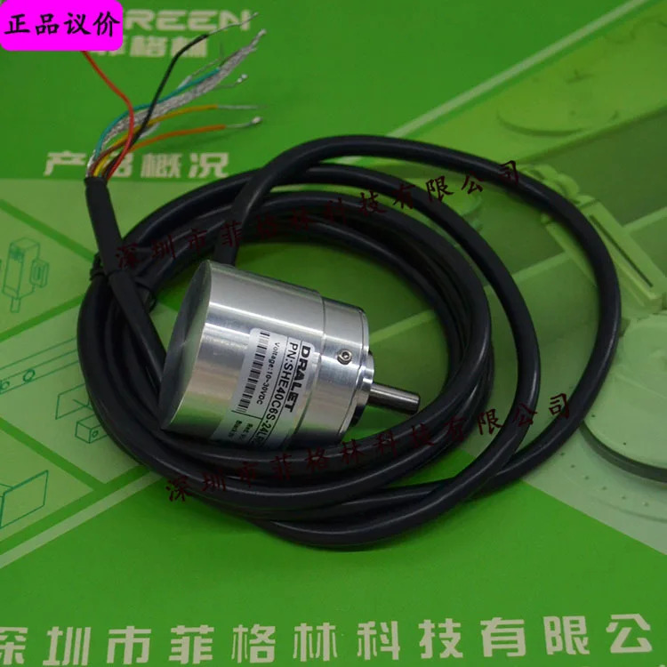 오리지널 SHE38BH8-24PRC-600 Delight DRALET 인코더