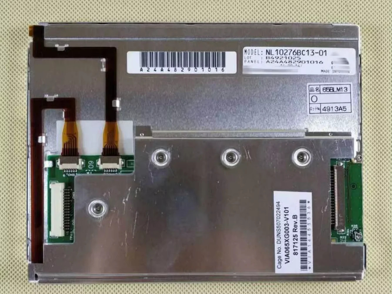 NL10276BC13-01 LCD 화면 디스플레이 패널
