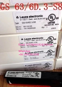 Leuze 라벨 센서 GS 63/6D.3-S8 63B/6D.3-S8
