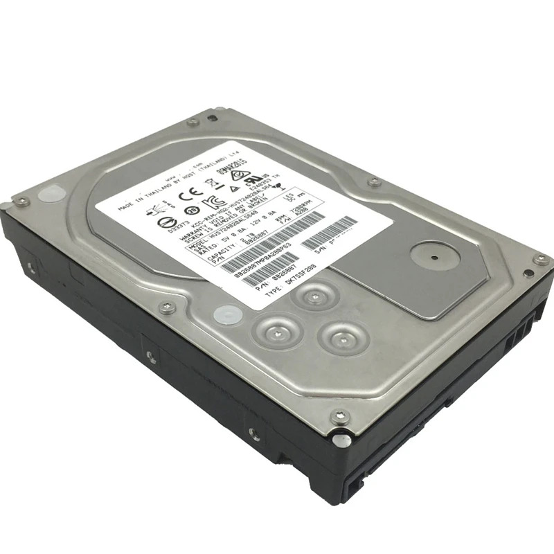 HUS엔터프라이즈급 하드 Hgst 2TB 3.5 SAS 6 Gb/s 64MB 7200RPM새 원본 HDD 724020 알스640