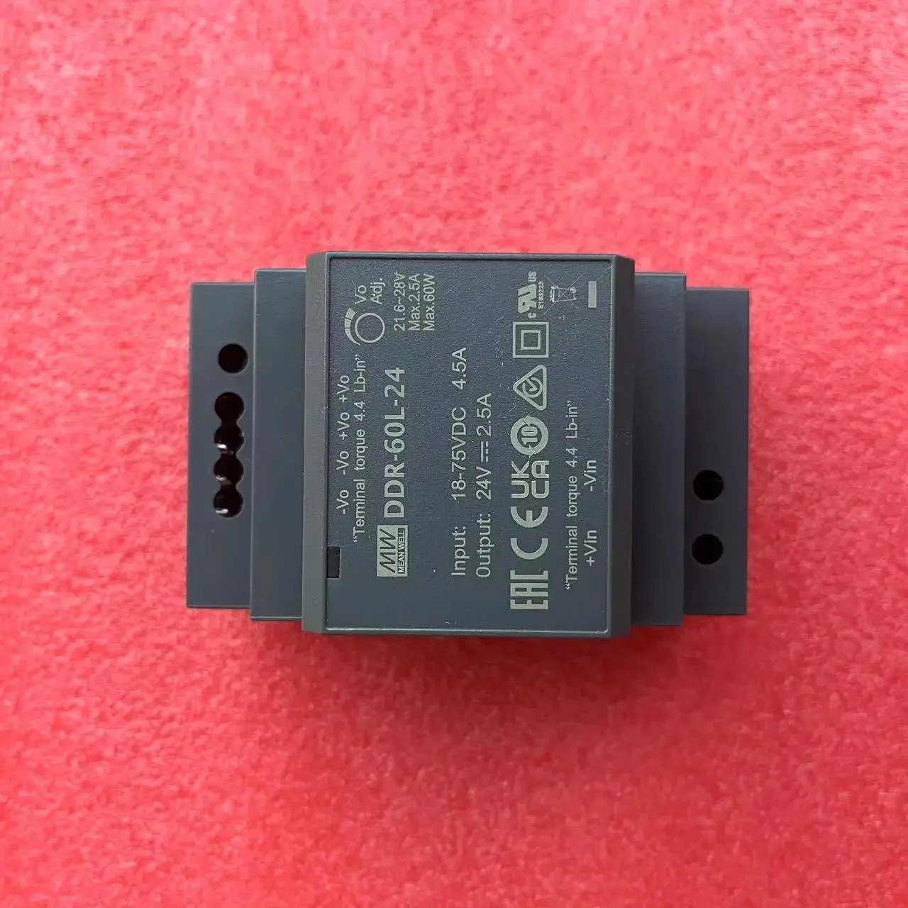 MEAN WELL DDR-60 DDR-60L-24 24V 2.5A 60W 레일 DC-DC 컨버터