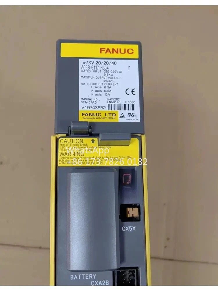 A06B-6117-H304 리퍼 드라이브 작동 기능 OK