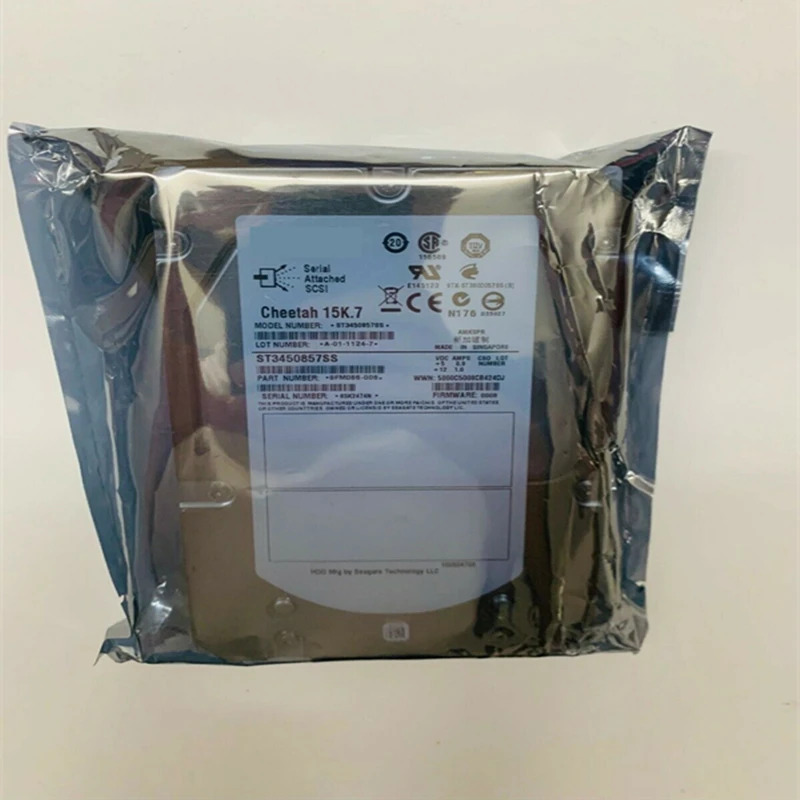 씨게이트오리지널 HDD 450GB 3.5 인치 15K7 SAS 6 Gb/s 16MB 엔터프라이즈 HDD신