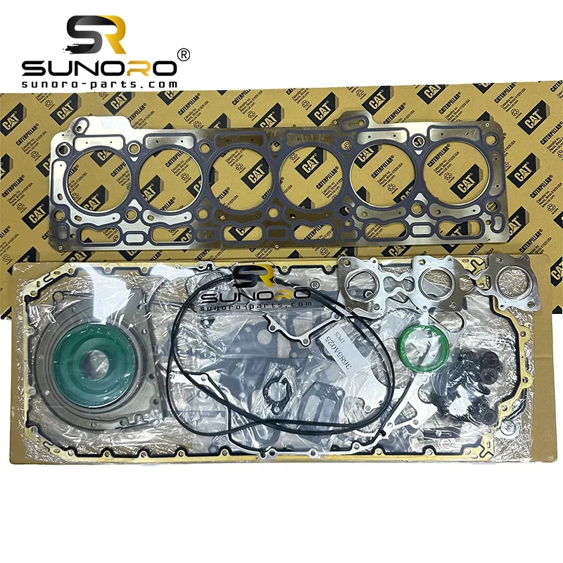 디젤 엔진 예비 부품 공급 U5LC1106D 388-4707 T412648 232-7449 실린더 개스킷 세트 퍼킨스 C7.1 1106D 리퍼