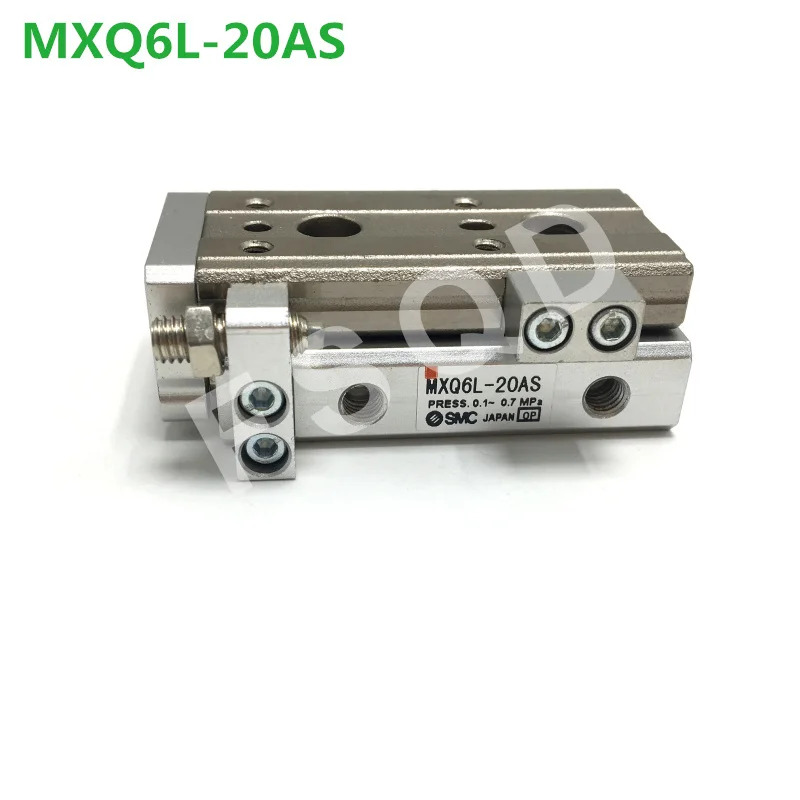 MXQ6L-10 MXQ6L-20 MXQ6L-30 MXQ6L-20AS FSQD SMC 에어 슬라이드 테이블 실린더 공압 부품 MXQ 시리즈