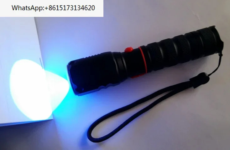 UVA-365/S 손전등형 LED 냉광원 블랙라이트 램프/유분 오염 감지 램프/탈지 검사 램프
