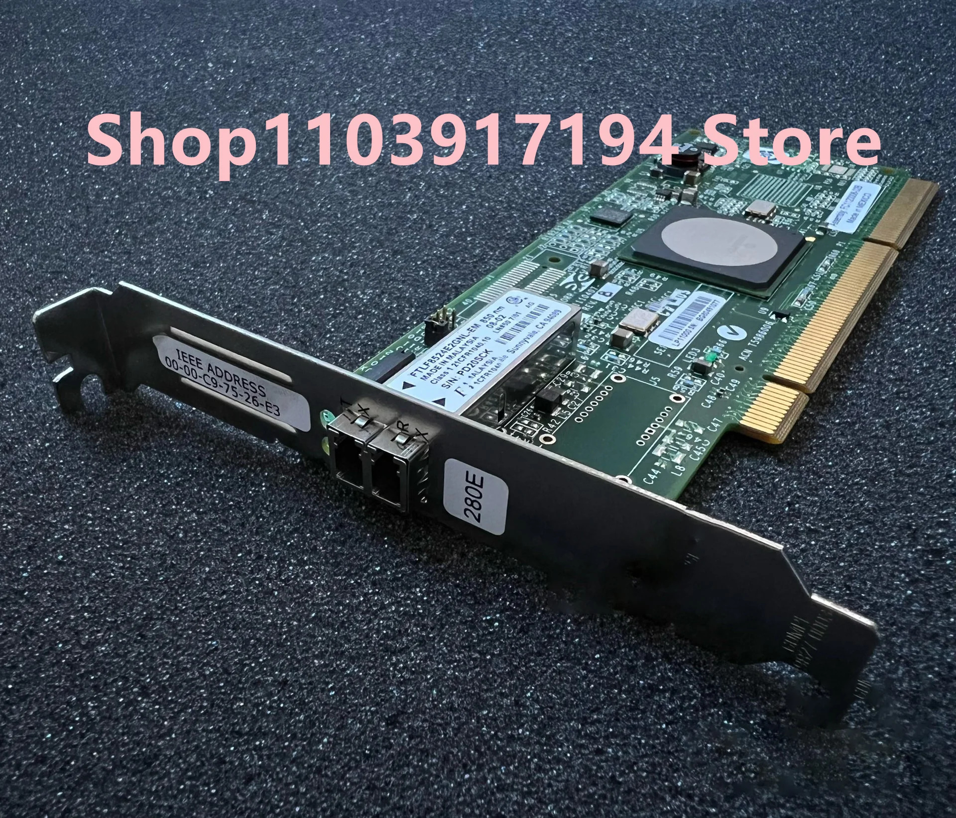 단일 포트 광섬유 카드 IBM 280E 03N5014 46K6838 5758 1905 4GB