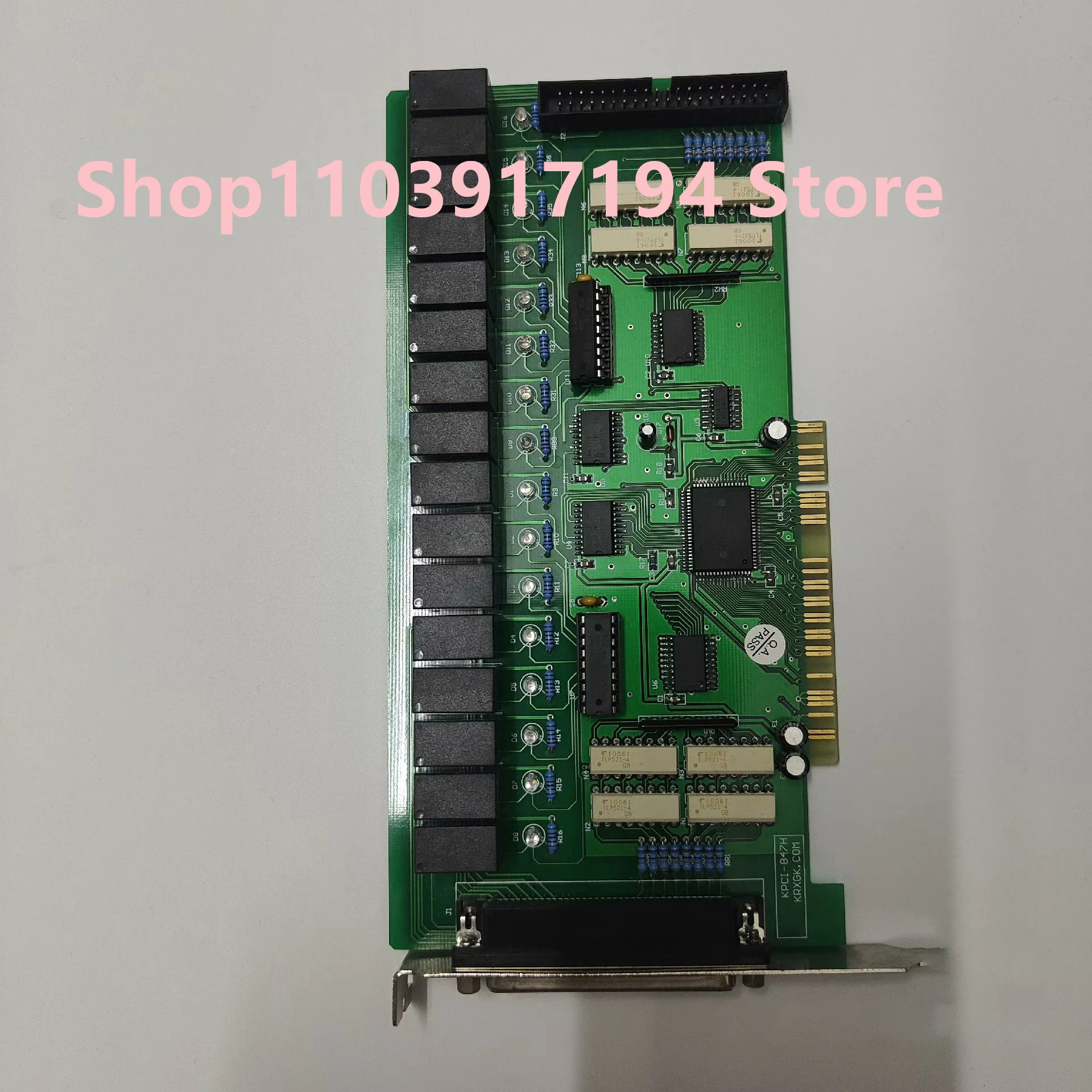 KPCI-847H 데이터 수집 카드 16 채널 래치 릴레이 I/O