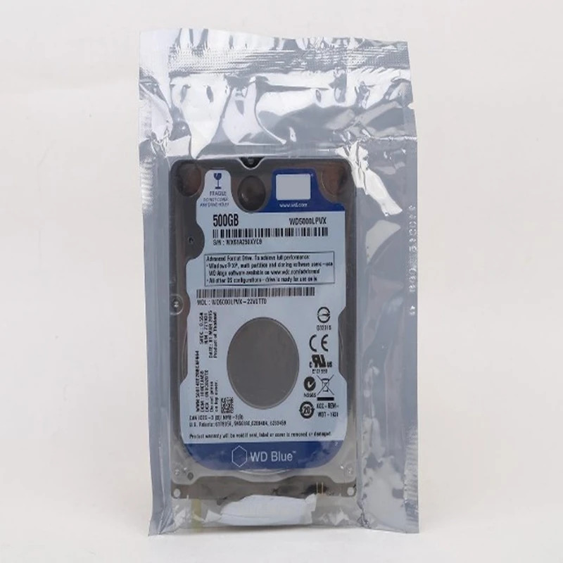 WD5000LPVT노트북 HDD내장 하드 WD 500GB 2.5 SATA 3 Gb/s 8MB 5400RPM 7MM새 원본 HDD