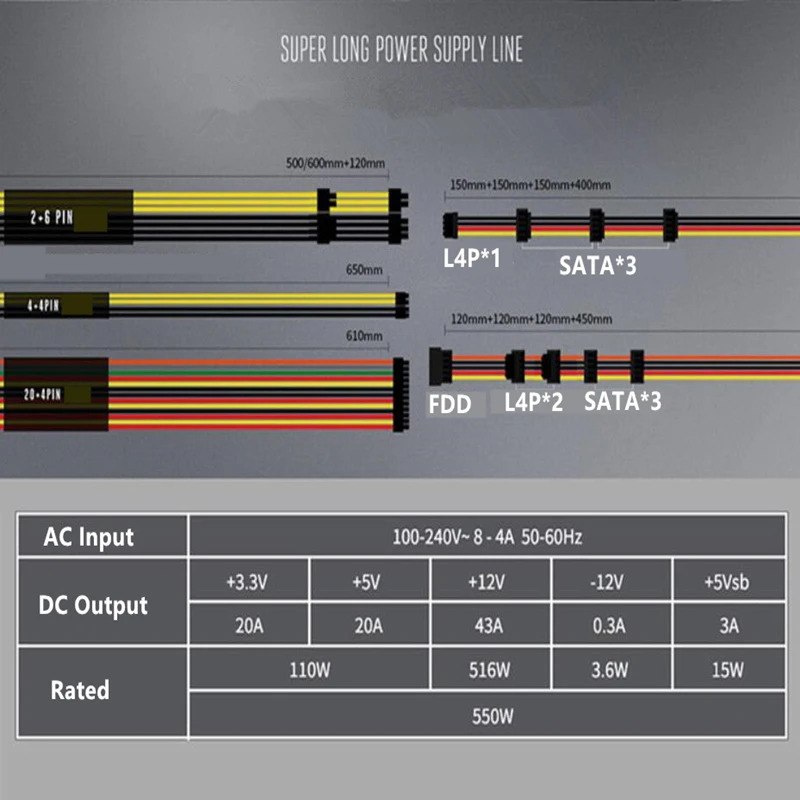 쿨러 마스터PSU MWE BRONZE 550 450 550W 450W 전원공급장치 MPX-5501-ACAAB MPX-4501-ACAAB MPE-5501-ACAAB 신
