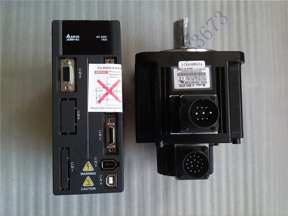 오리지널 델타 A2 시리즈 서보 세트 ECMA-E11310RS ASD-A2-1021-M 1KW 신