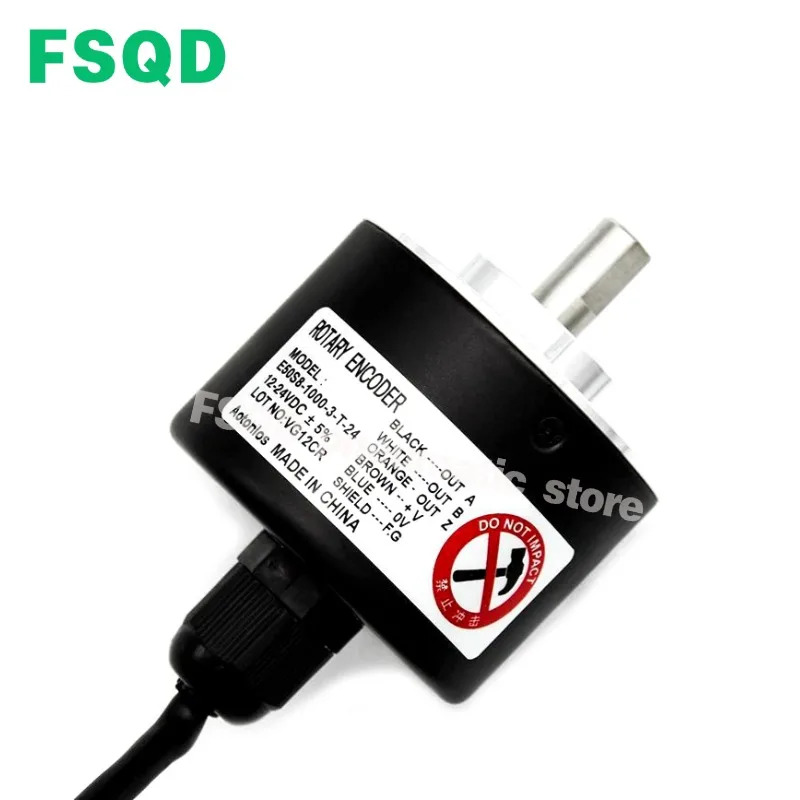 E50S8-E50S8-5000 로터리 인코더 E50S8 시리즈 공압 공구 8000-3 6-T N L 1 V-24 5