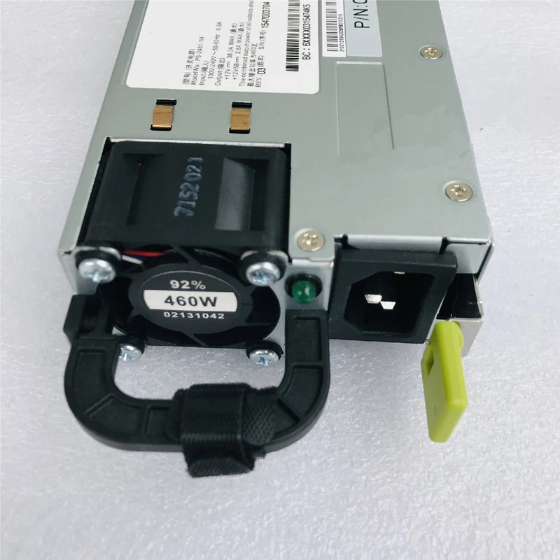 화웨이호환 RH1288 2285 2288 V2 V3 오리지널 PSU 460W 전원공급장치 PS-2461-1H 02131042 신