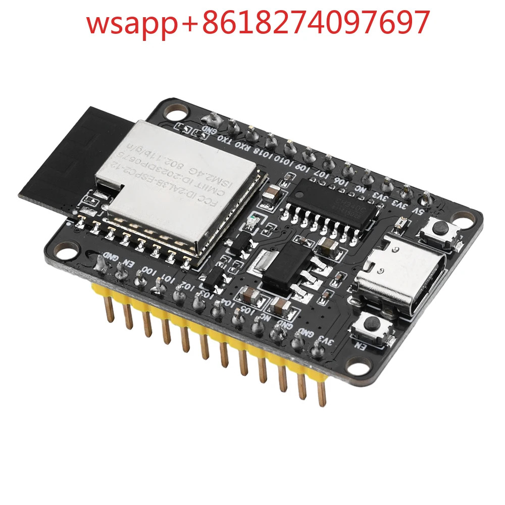 ESP32-C2-12 개발보드 와이파이 블루투스 모듈 CH340 온보드 ESP8684-DvKitM-1 호환 가능