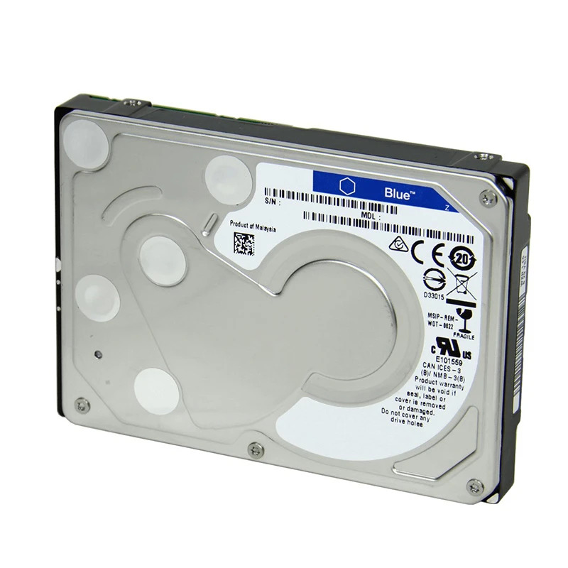 소형 PC 하드 드라이브내장 오리지널 HDD WD40NPZZ WD 블루 4TB 2.5 인치 SATA 128MB 5400RPM 신