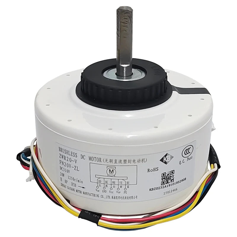 Gree 에어컨 실내 모터 ZWR20-V DC 팬 FN20V-ZL 부품