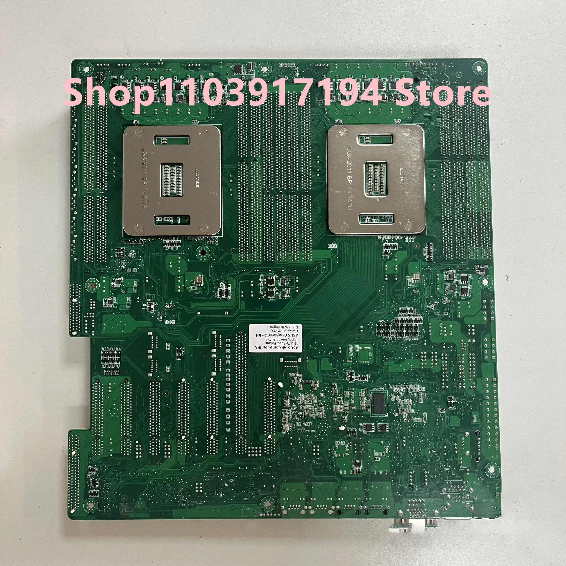 ASUS호환 Z9PR-D12 양방향 서버 마더보드 4 포트 풀 기가비트 네트워크 7pcie 인터페이스