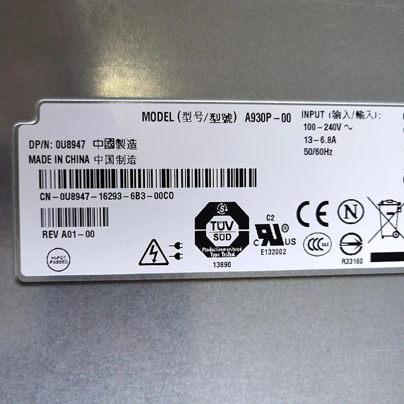 Dell PowerEdge 2900 930W 전원공급장치 Z930P-00 A930P-00 7001049-Y000 KX823 U8947새 원본 PSU